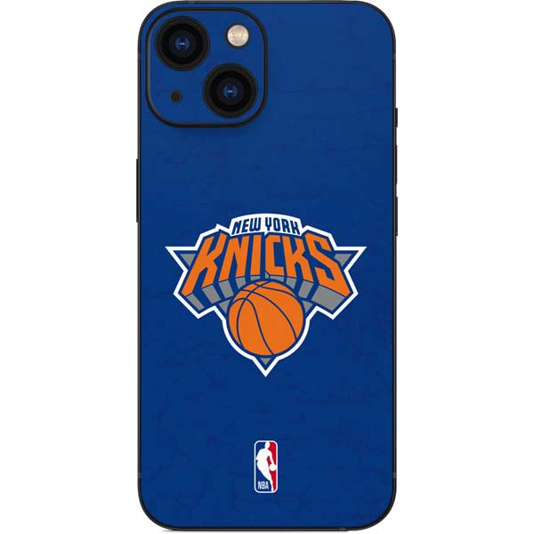 NBA New York Knicks Distressed iPhone 13 Mini Skin