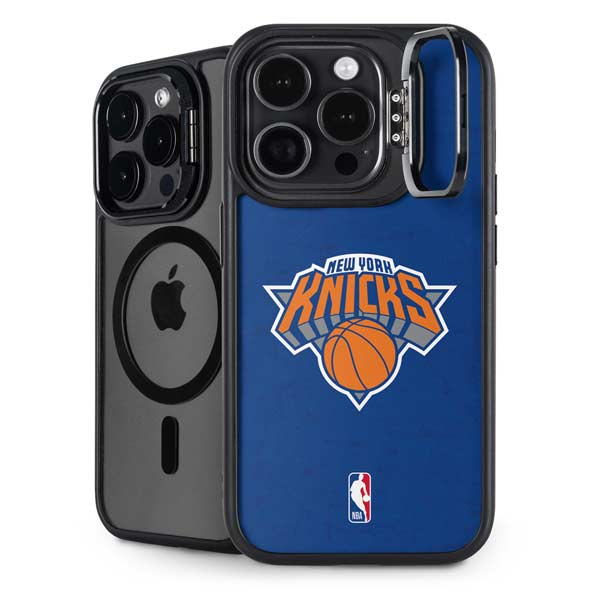 NBA New York Knicks Distressed iPhone 14 Pro Kickstand Case