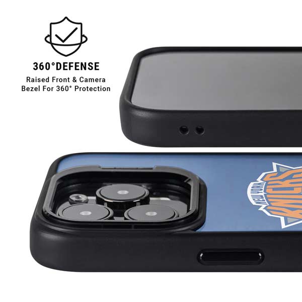 NBA New York Knicks Distressed iPhone 14 Pro Kickstand Case