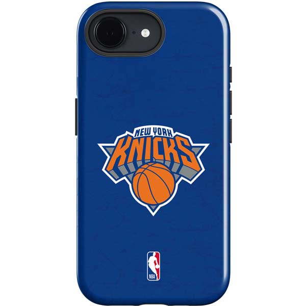 NBA New York Knicks Distressed iPhone 16e Impact Case