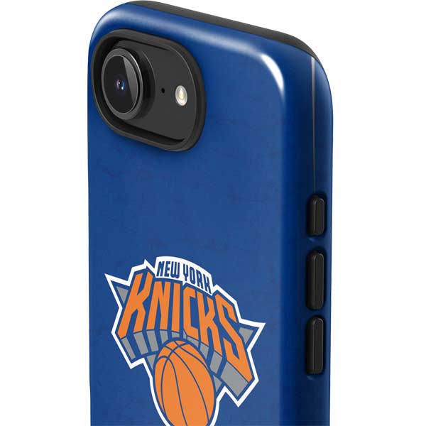 NBA New York Knicks Distressed iPhone 16e Impact Case