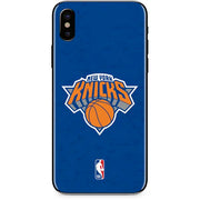 NBA New York Knicks Distressed iPhone XS Skin