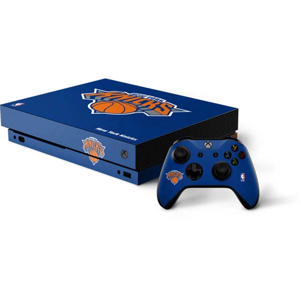 NBA New York Knicks Distressed Xbox One Skins