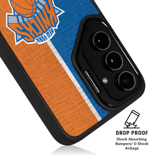 NBA New York Knicks Canvas Galaxy S26 Ultra Kickstand Case
