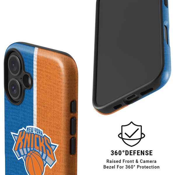 NBA New York Knicks Canvas iPhone 16 Magsafe Impact Case
