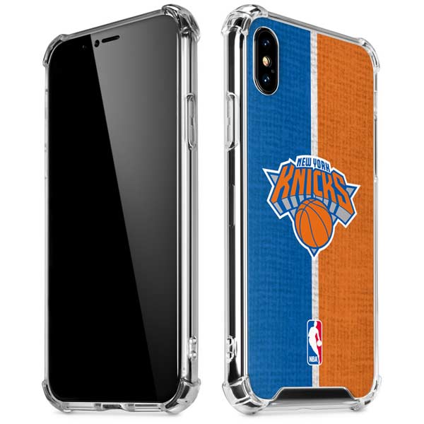 NBA New York Knicks Canvas iPhone X/XS Clear Case