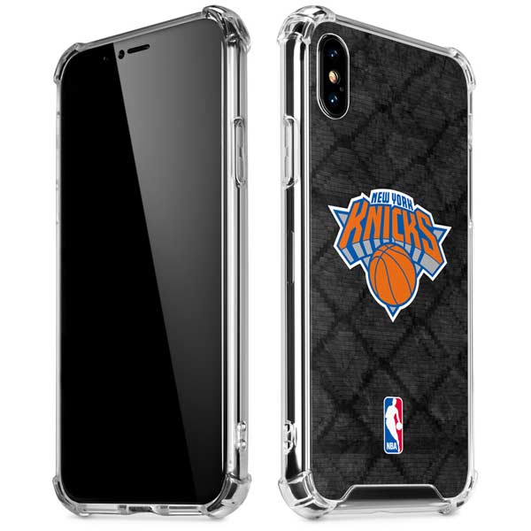 NBA New York Knicks Dark Rust iPhone X/XS Clear Case