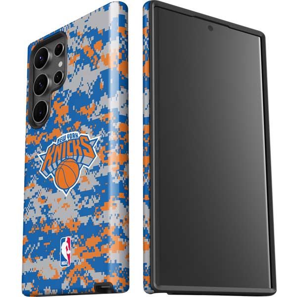 NBA New York Knicks Digi Camo Galaxy S23 Ultra Pro Case