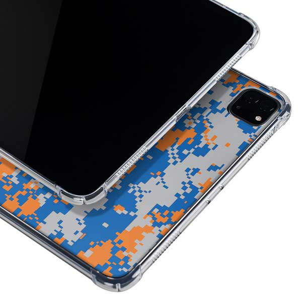 NBA New York Knicks Digi Camo iPad Pro 11in (2024) Clear Case