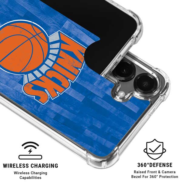 NBA New York Knicks Hardwood Classics Galaxy S26 Plus Clear Case