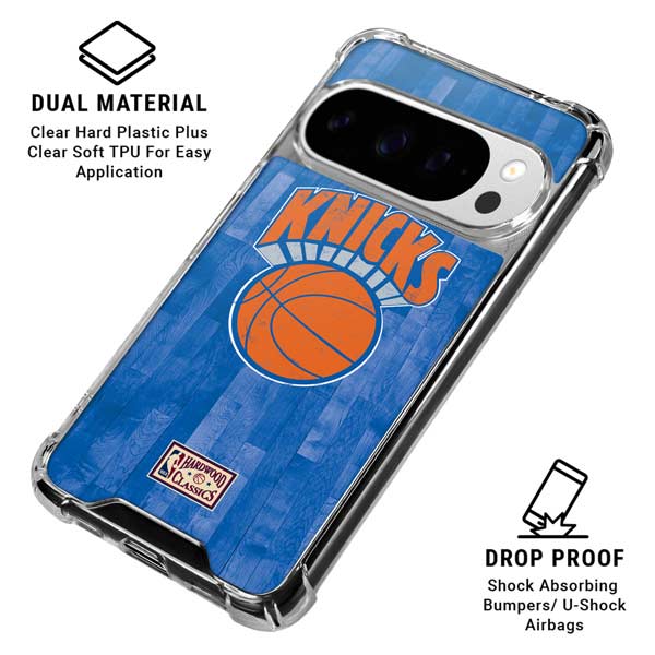 NBA New York Knicks Hardwood Classics Google Pixel 10 Pro XL Clear Case