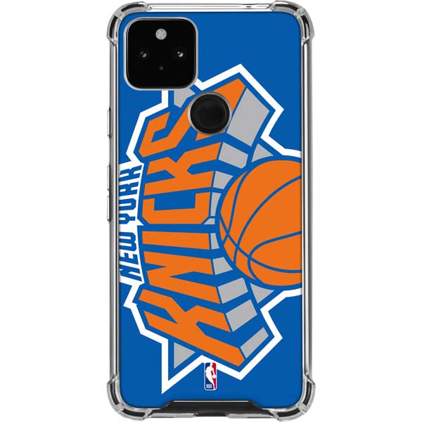 NBA New York Knicks Large Logo Pixel Cases