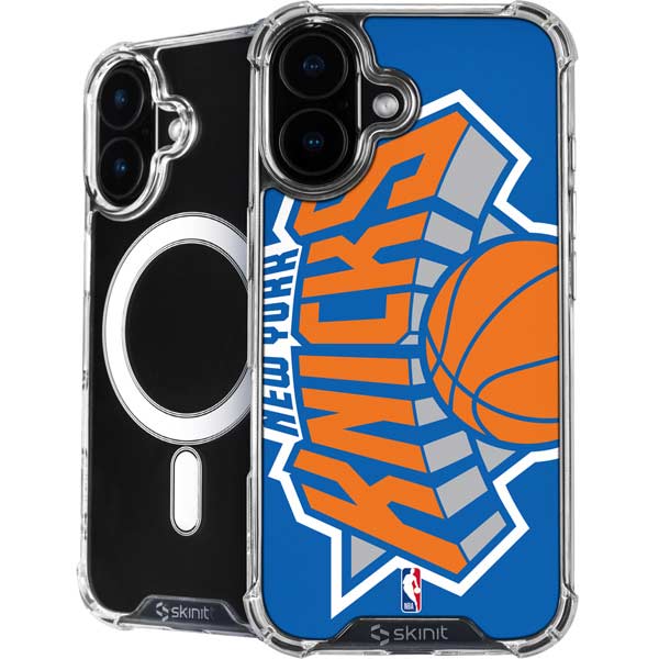 NBA New York Knicks Large Logo iPhone 16 Plus MagSafe Case