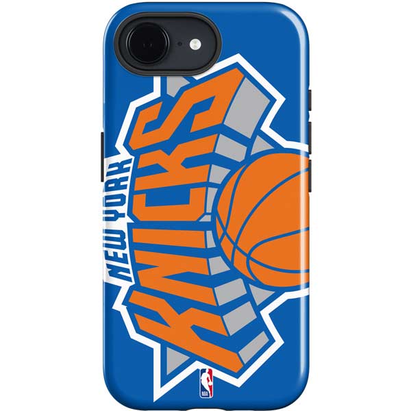 NBA New York Knicks Large Logo iPhone 16e Impact Case