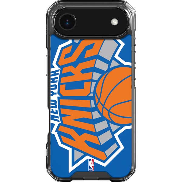 NBA New York Knicks Large Logo iPhone 17 Air Clear Case