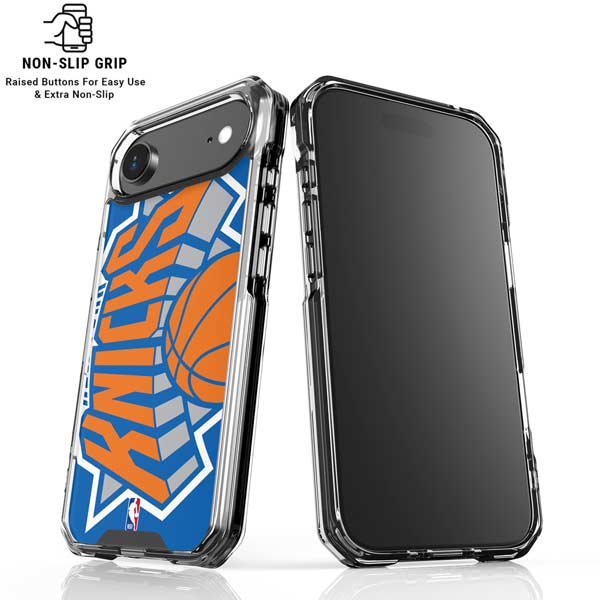 NBA New York Knicks Large Logo iPhone 17 Air Clear Case