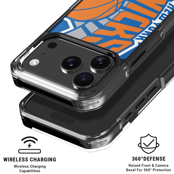 NBA New York Knicks Large Logo iPhone 17 Pro MagSafe Case