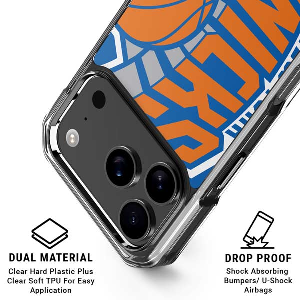 NBA New York Knicks Large Logo iPhone 17 Pro MagSafe Case