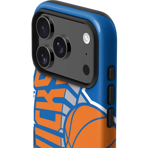 NBA New York Knicks Large Logo iPhone 17 Pro Max Impact Case