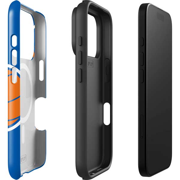 NBA New York Knicks Large Logo iPhone 17 Pro Max Magsafe Impact Case