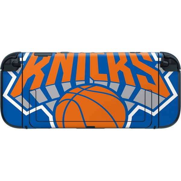 NBA New York Knicks Large Logo Nintendo Switch 2 (2025) with Joy-Con Skin
