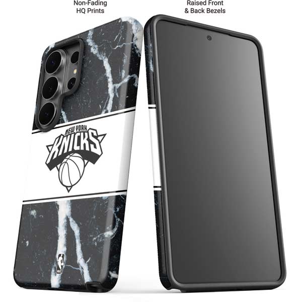 NBA New York Knicks Marble Galaxy S26 Ultra Impact Case