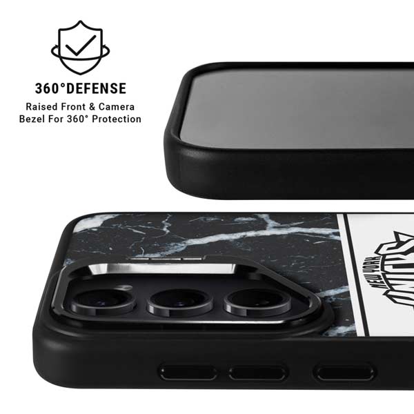 NBA New York Knicks Marble Galaxy S26 Ultra Kickstand Case