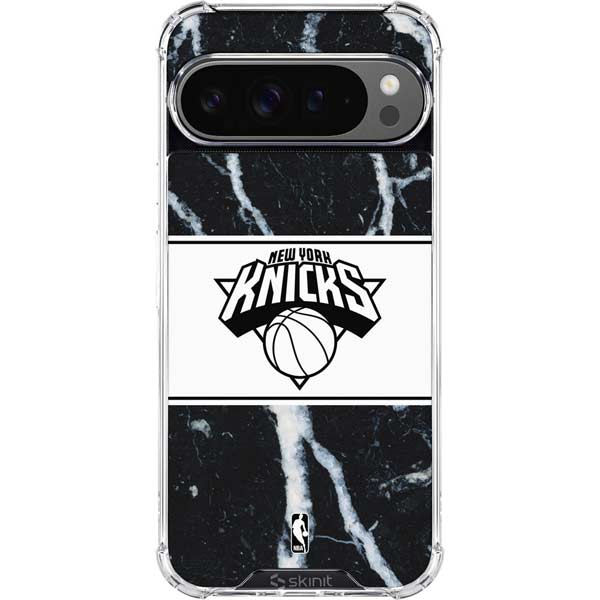 NBA New York Knicks Marble Google Pixel 10 Pro Clear Case