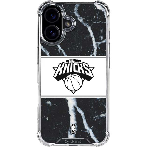 NBA New York Knicks Marble iPhone 17 Clear Case