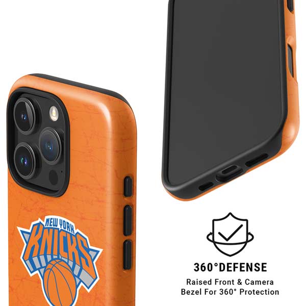 NBA New York Knicks Orange Primary Logo iPhone 16 Pro Magsafe Impact Case