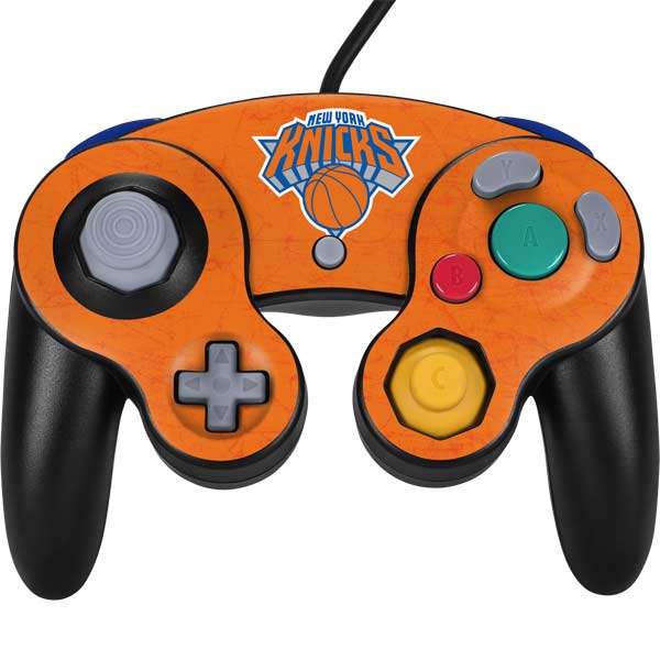 NBA New York Knicks Orange Primary Logo Nintendo Skins