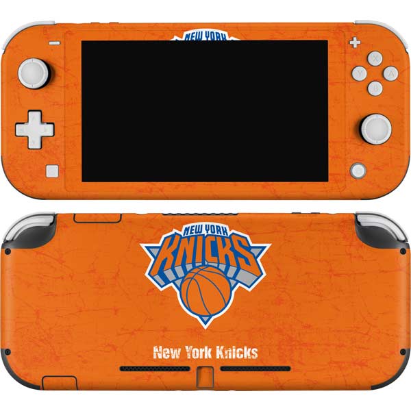 NBA New York Knicks Orange Primary Logo Nintendo Skins