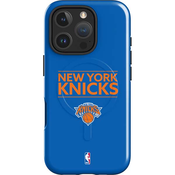 NBA New York Knicks Standard - Blue iPhone 16 Pro Max Magsafe Impact Case
