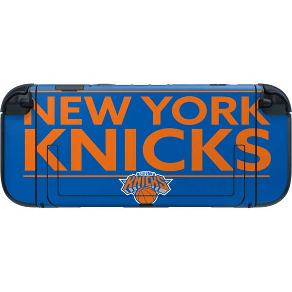 NBA New York Knicks Standard - Blue Nintendo Switch 2 (2025) with Joy-Con Skin