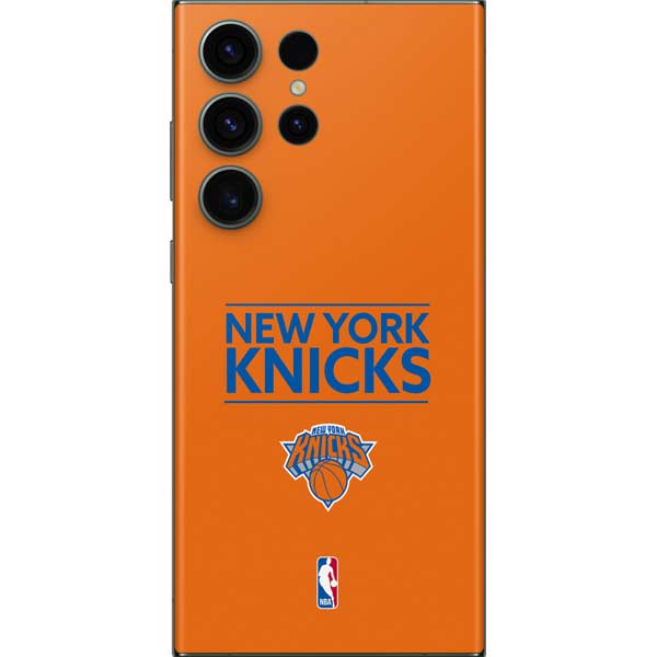 NBA New York Knicks Standard - Orange Galaxy Skins