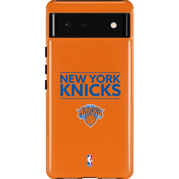 NBA New York Knicks Standard - Orange Pixel Cases
