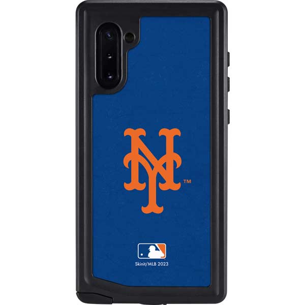 MLB New York Mets - Solid Distressed Galaxy Cases