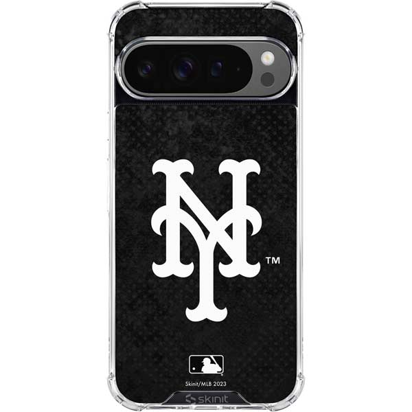 MLB New York Mets Dark Wash Google Pixel 10 Pro Clear Case