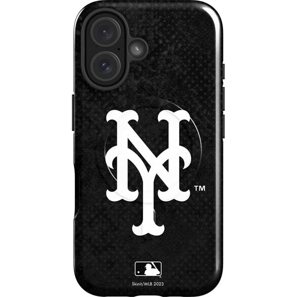 MLB New York Mets Dark Wash iPhone 16 Plus Magsafe Impact Case
