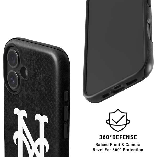 MLB New York Mets Dark Wash iPhone 16 Plus Magsafe Impact Case