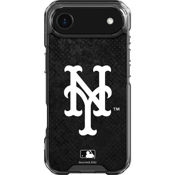 MLB New York Mets Dark Wash iPhone 17 Air Clear Case