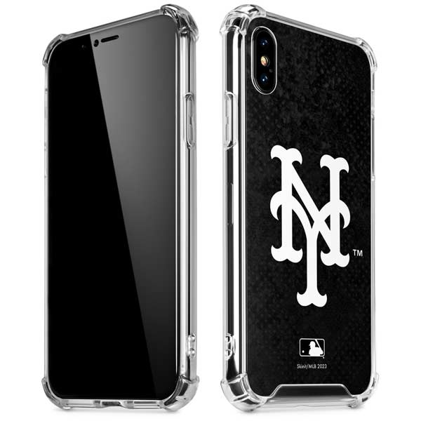 MLB New York Mets Dark Wash iPhone X/XS Clear Case