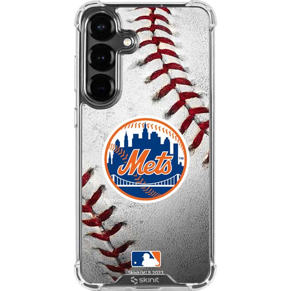 MLB New York Mets Game Ball Galaxy S26 Plus Clear Case
