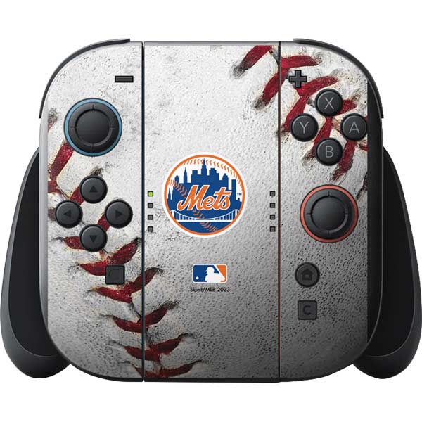 MLB New York Mets Game Ball Nintendo Switch 2 (2025) with Joy-Con Skin