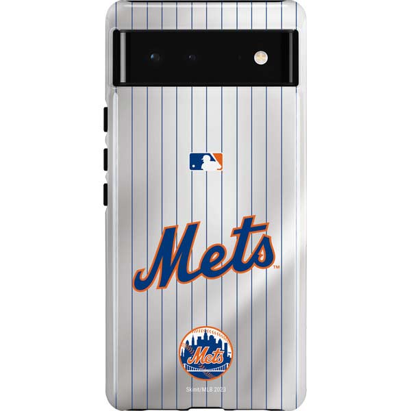 MLB New York Mets Home Jersey Pixel Cases
