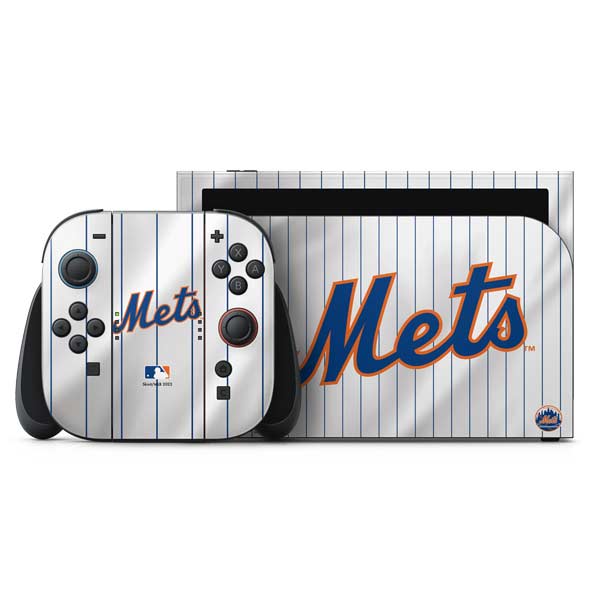 MLB New York Mets Home Jersey Nintendo Skins