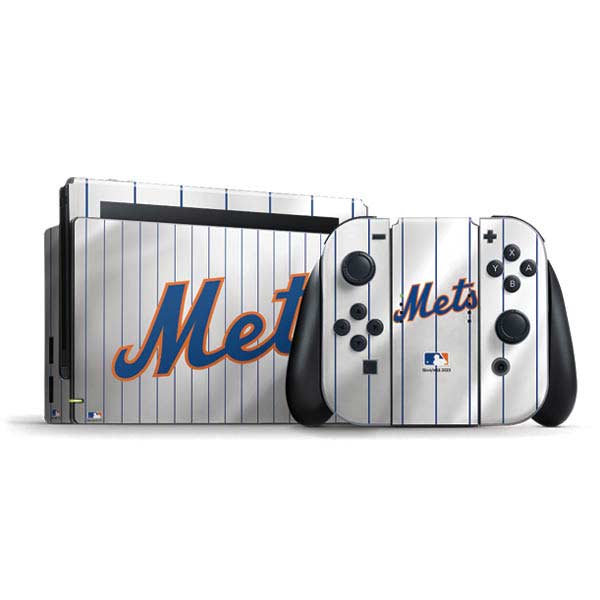 MLB New York Mets Home Jersey Nintendo Skins