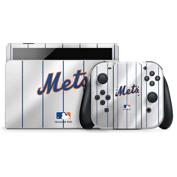 MLB New York Mets Home Jersey Nintendo Skins