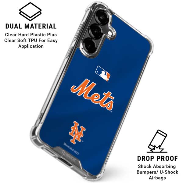 MLB New York Mets Jersey Alternate Galaxy S26 Clear Case