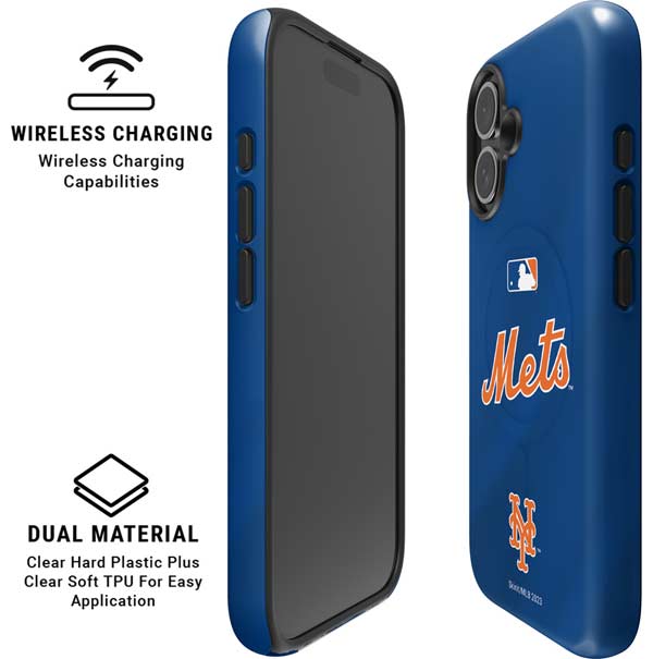 MLB New York Mets Jersey Alternate iPhone 16 Magsafe Impact Case